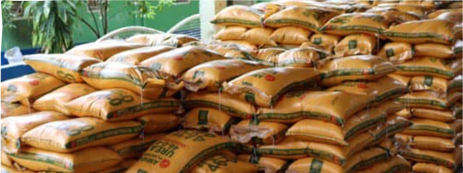 Fertilizer Distributed via Farmers’ Associations
